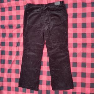 Chaps Ladies' black corduroys